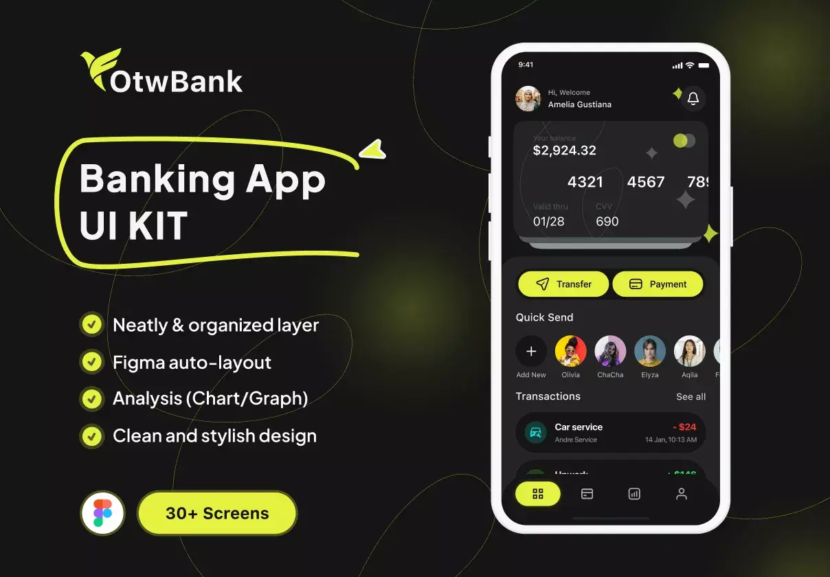 OtwBank UI KIT