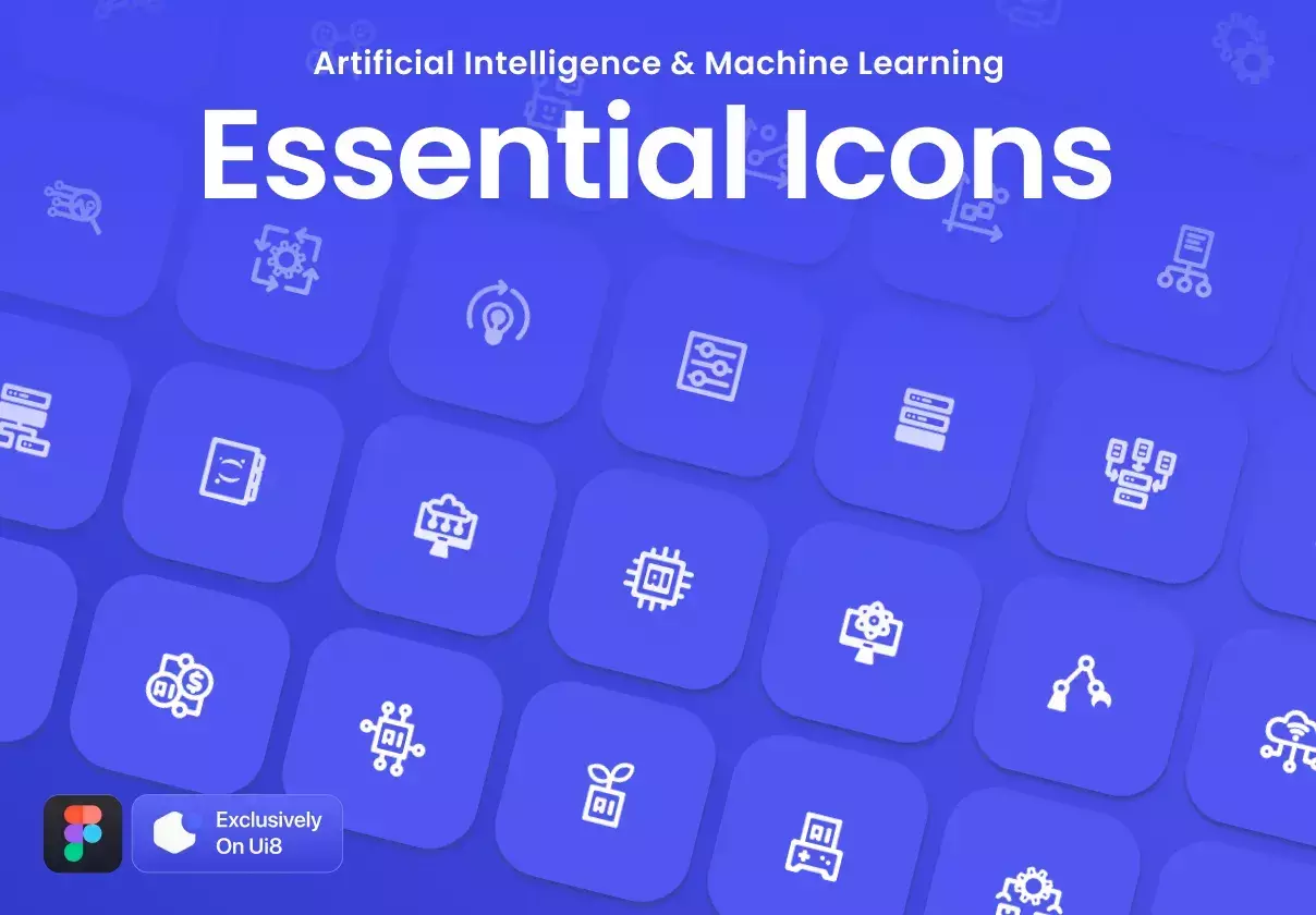 AI & ML Essential Icons