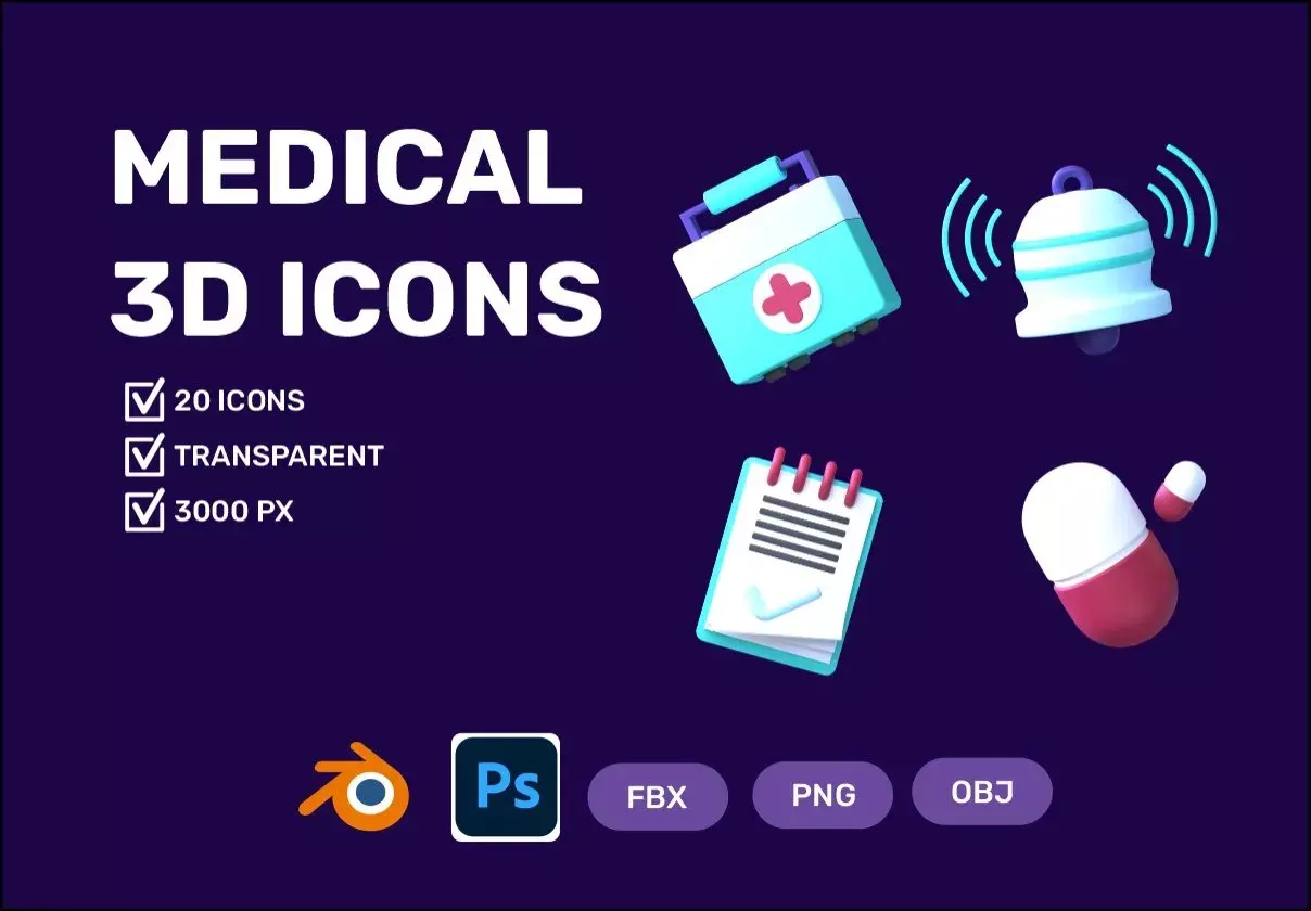 3D ICON MEDICAL ILLUSTRATION