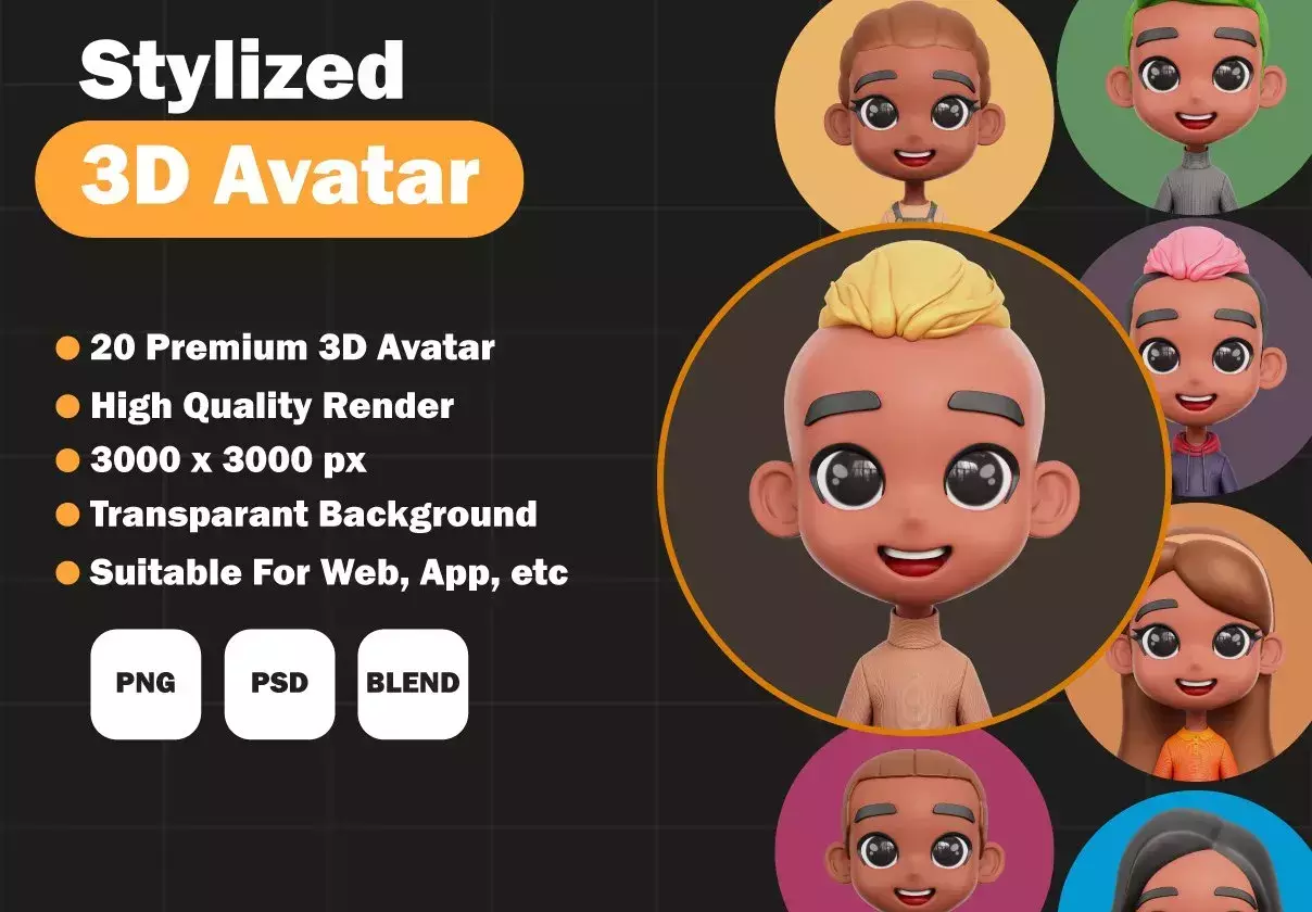 Stylized 3D Avatar