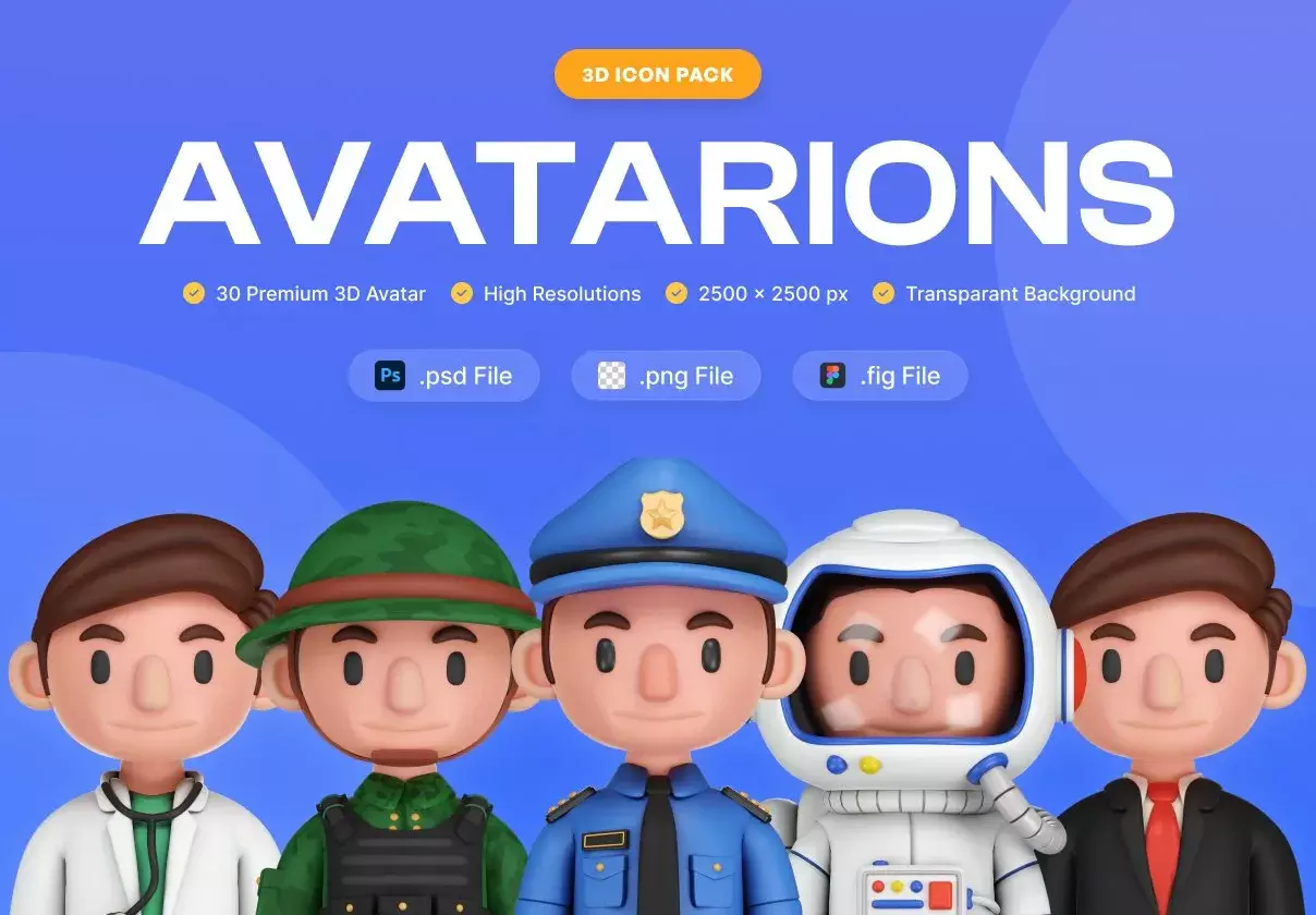 Avatarions - 3D Avatar Profession