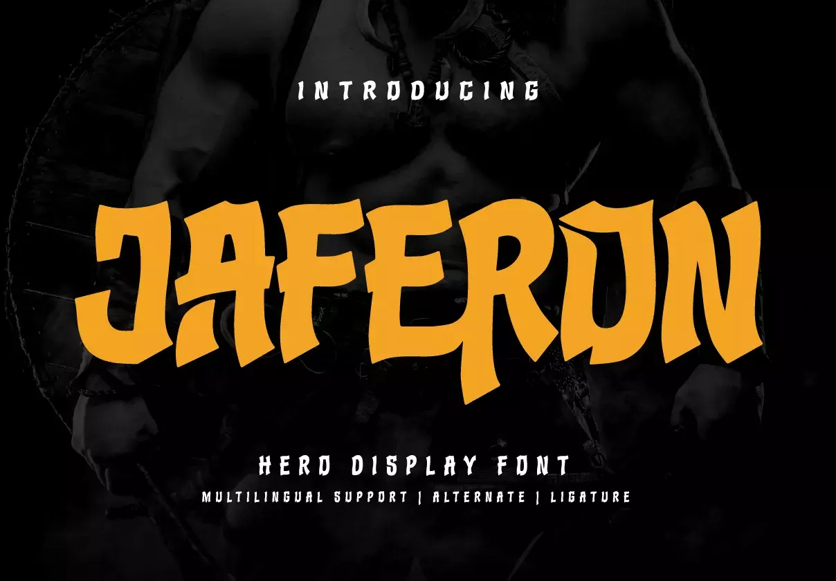 Jaferon | Display Hero Font