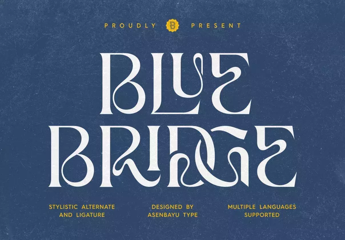 Blue Bridge Font