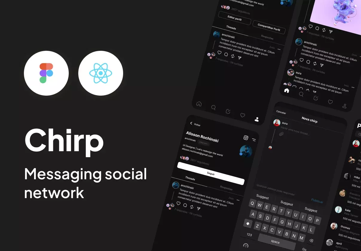 Chirp - Messaging Social Network