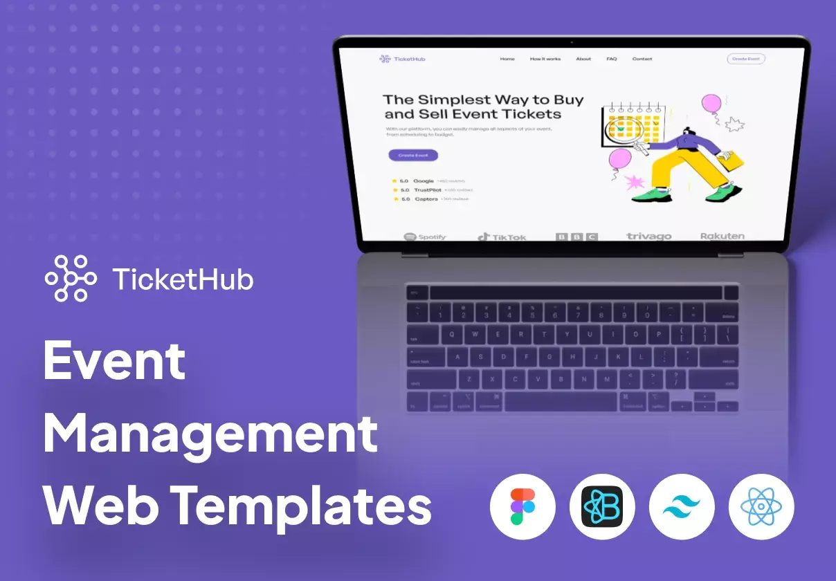 TicketHub - Event Management Web Templates