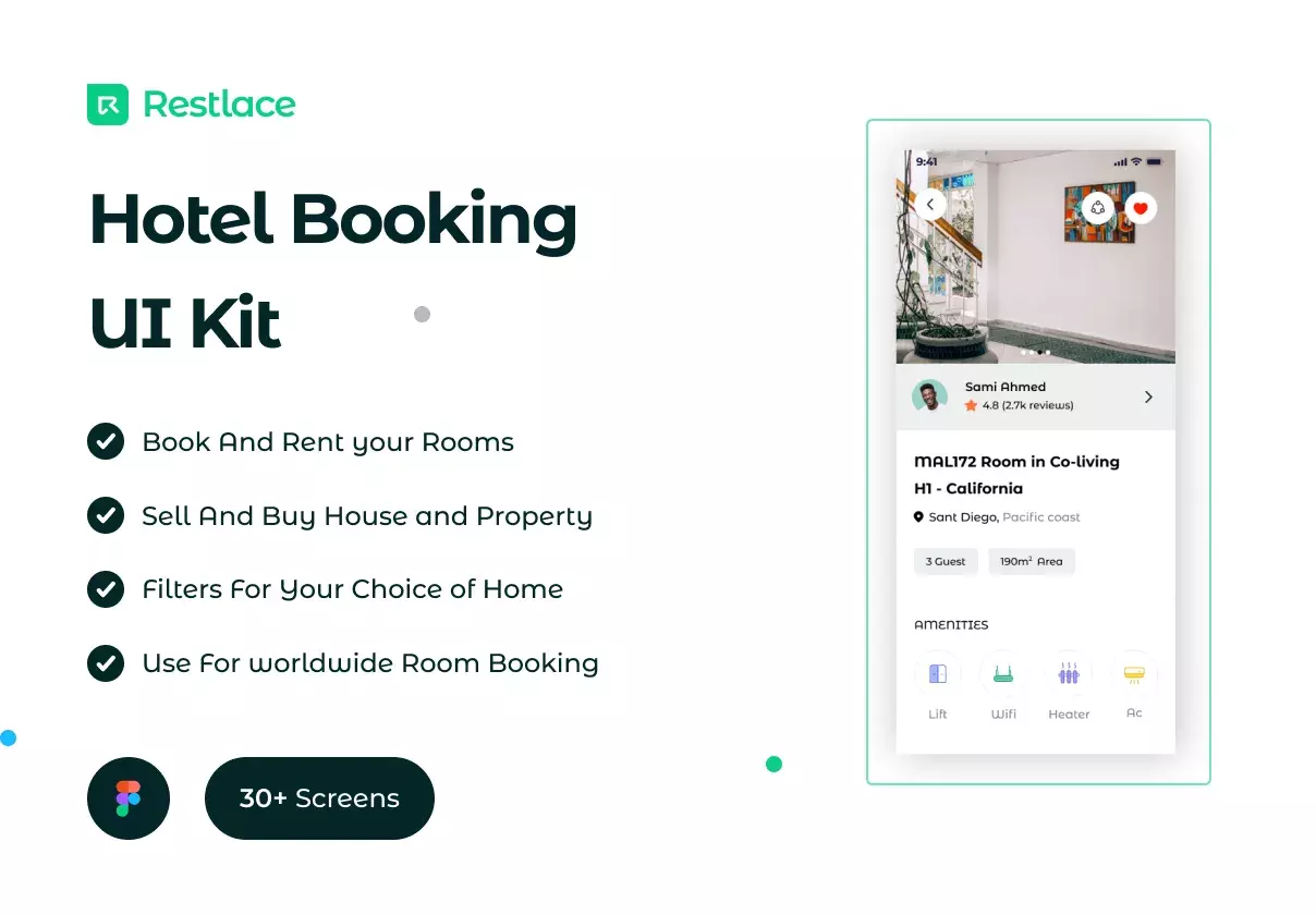 Restlace Hotel Booking App