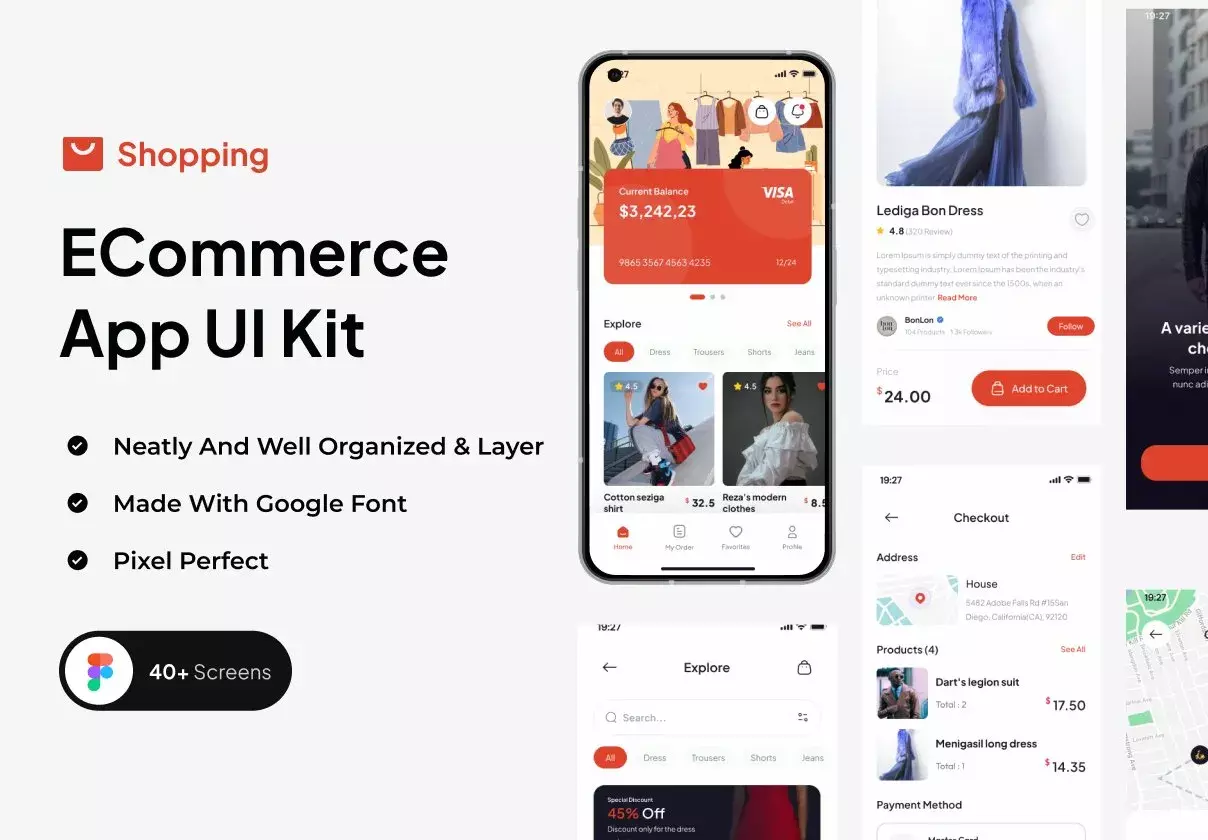 Shopping - ECommerce App UI Kit