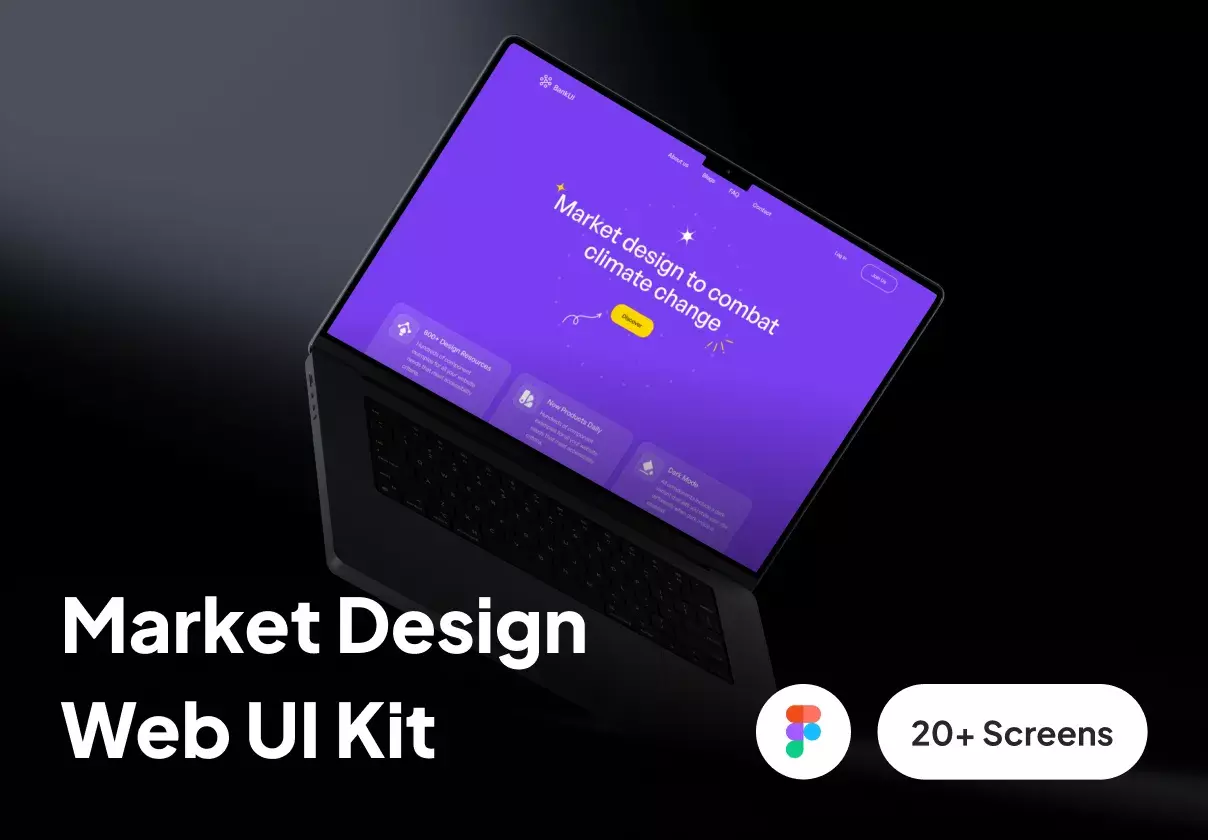 Market Design Web UI Kit