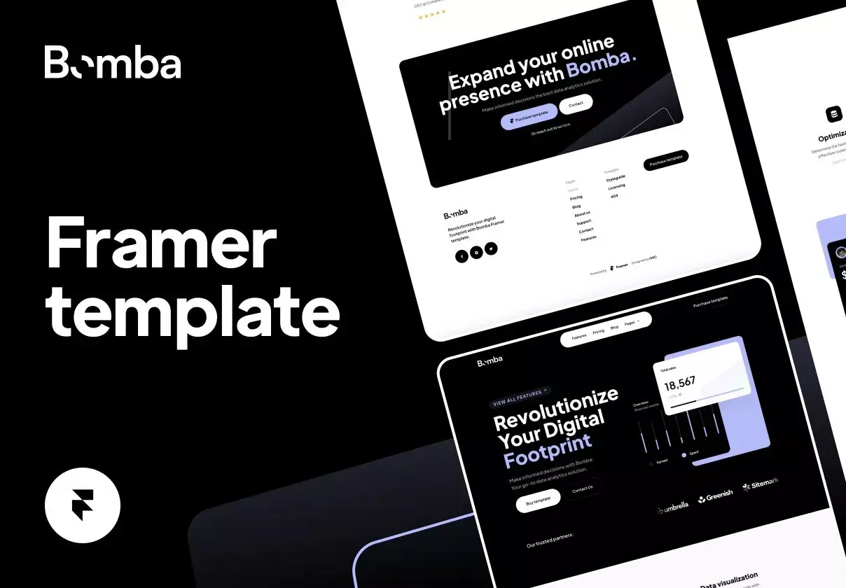 Bomba Framer template