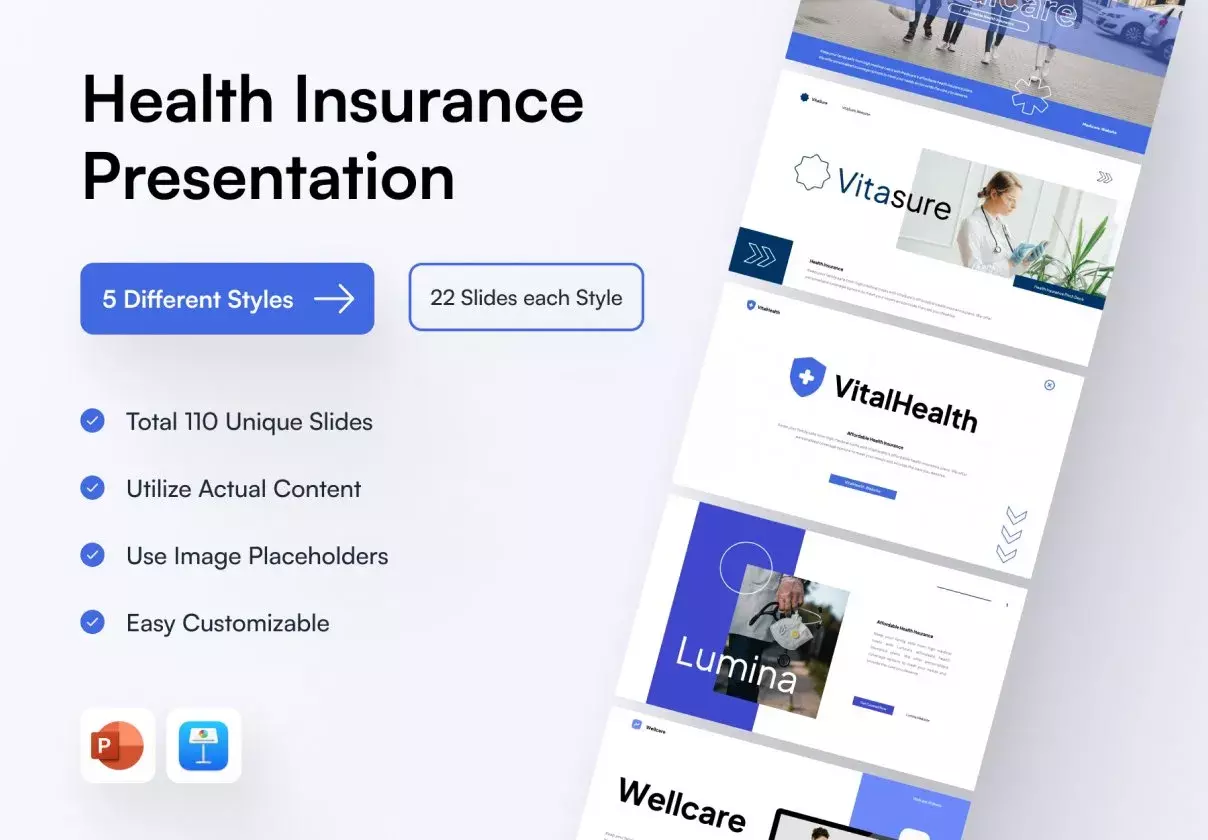 Health Insurance Presentation Template