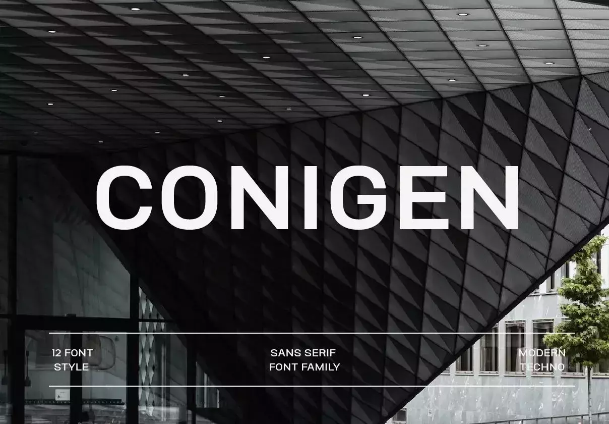 Conigen Modern Sans Serif