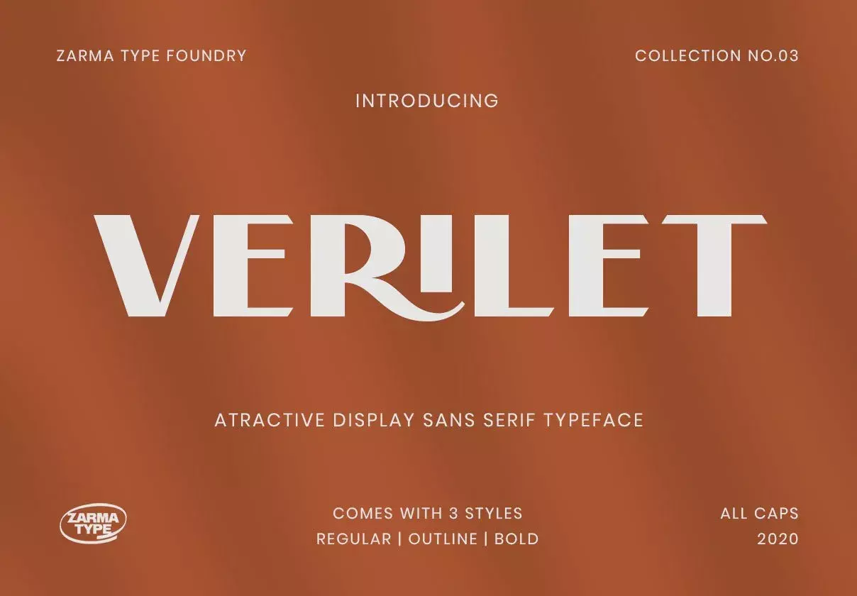 Verilet - Modern Sans Serif