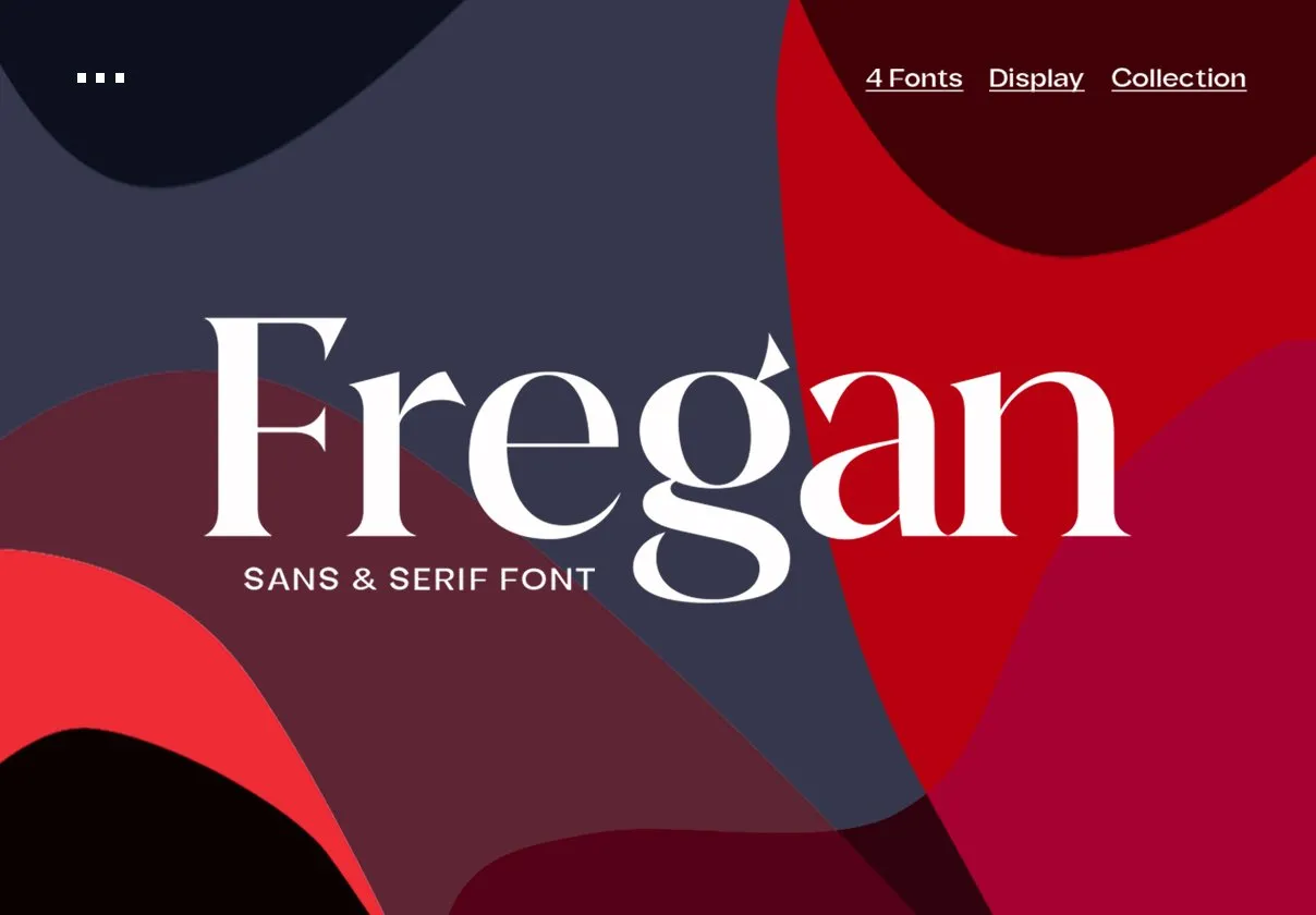 Fregan Typeface