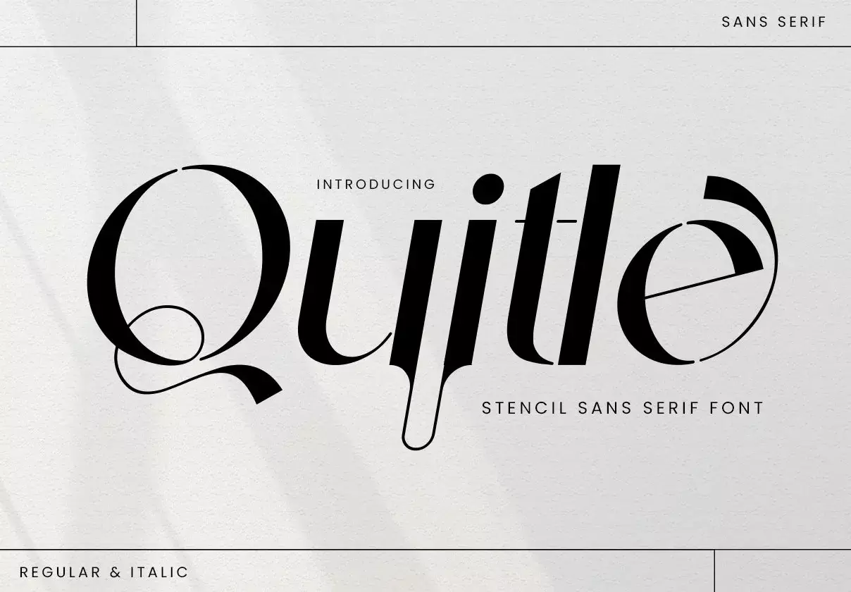 Quitle Sans Serif