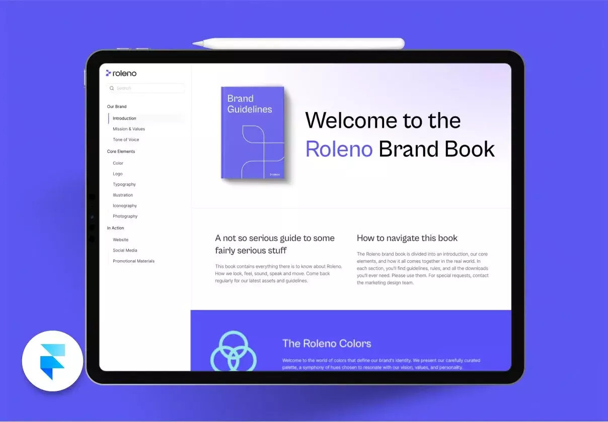 Roleno - Brand Guidelines Template