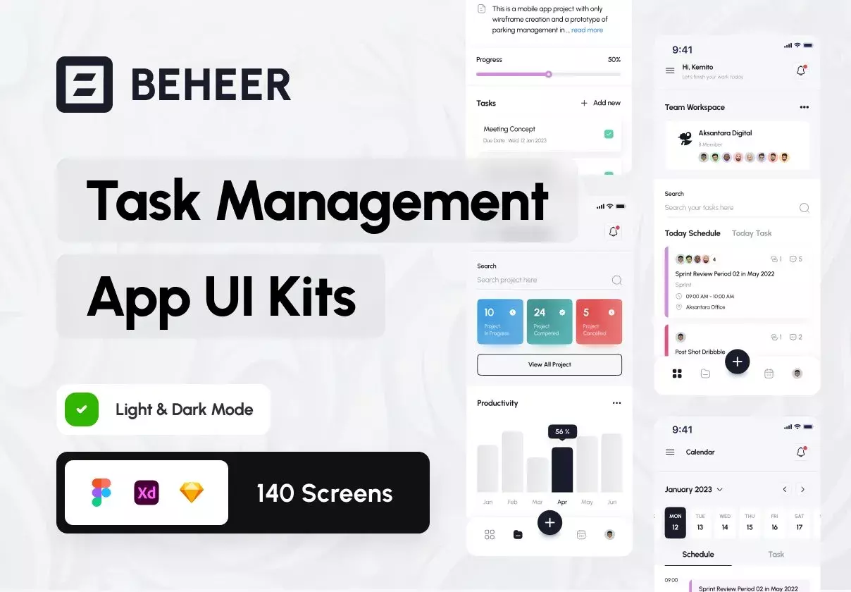 Beheer - Task Management Mobile App