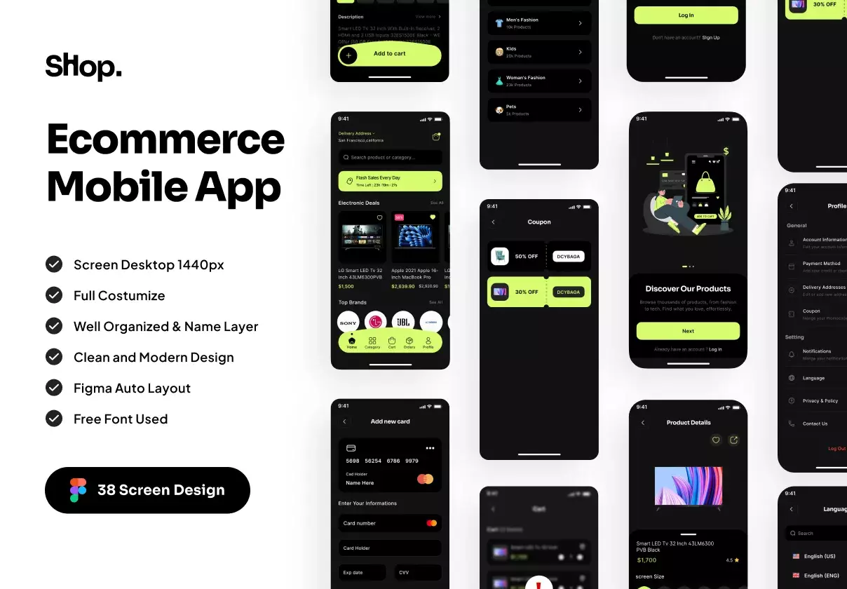 Shop - Ecommerce Mobile App