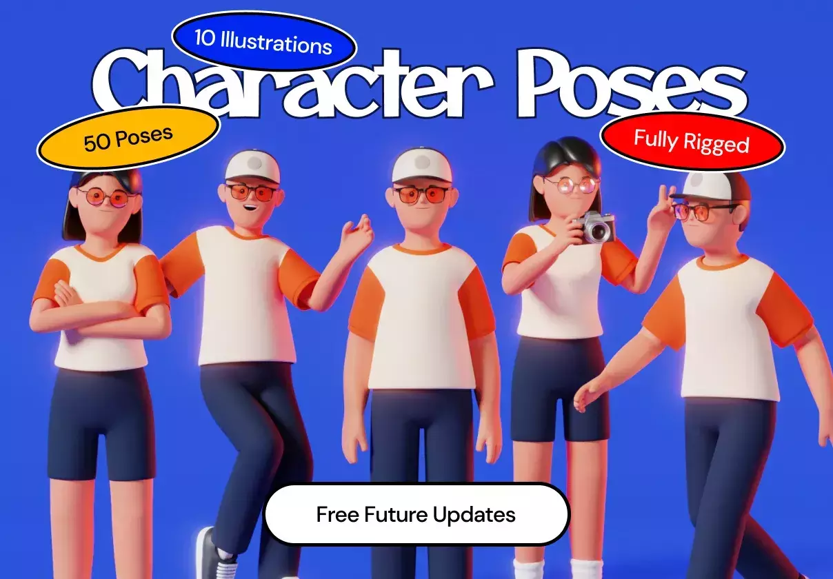 3D Character Poses