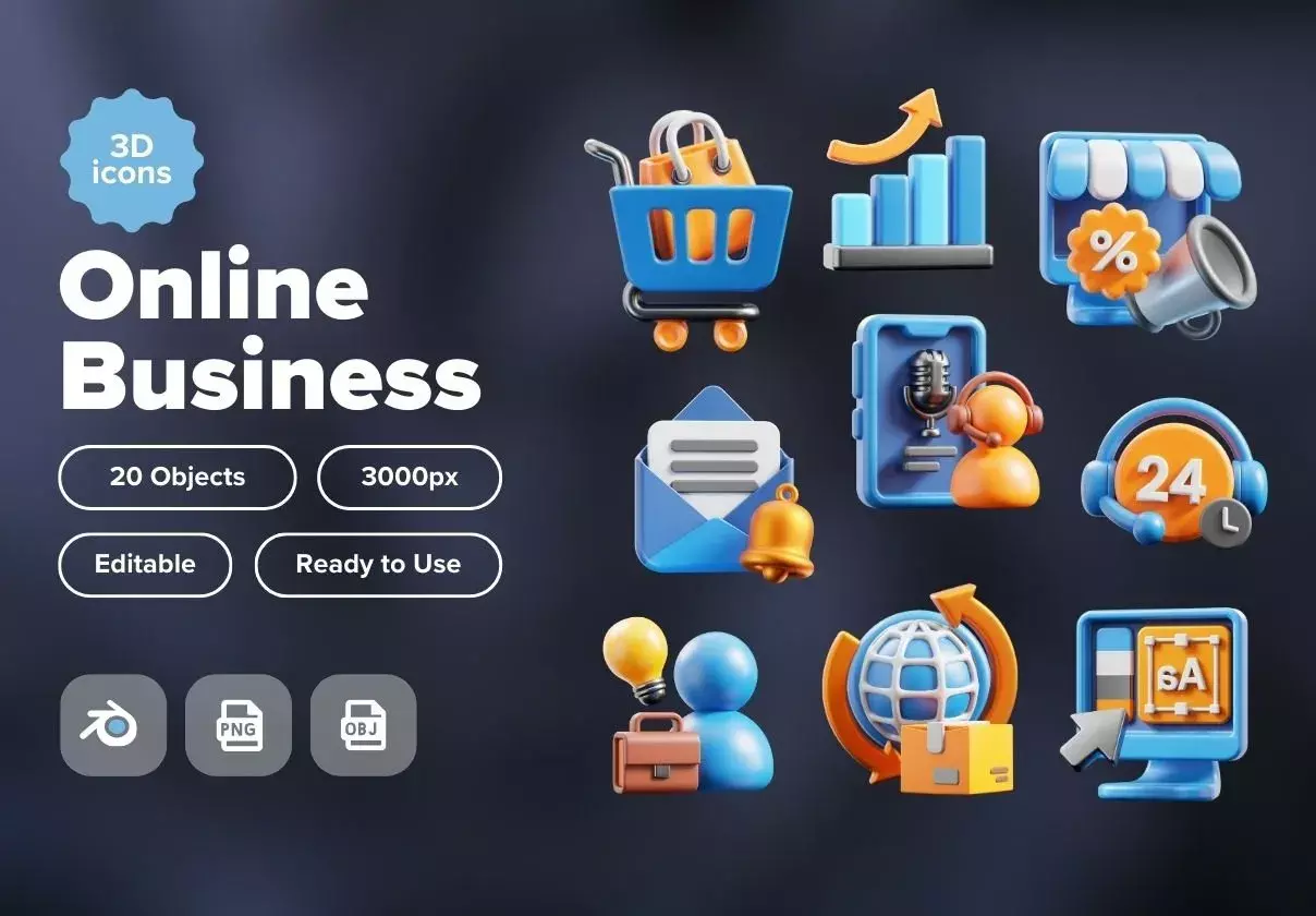 3D Online Business