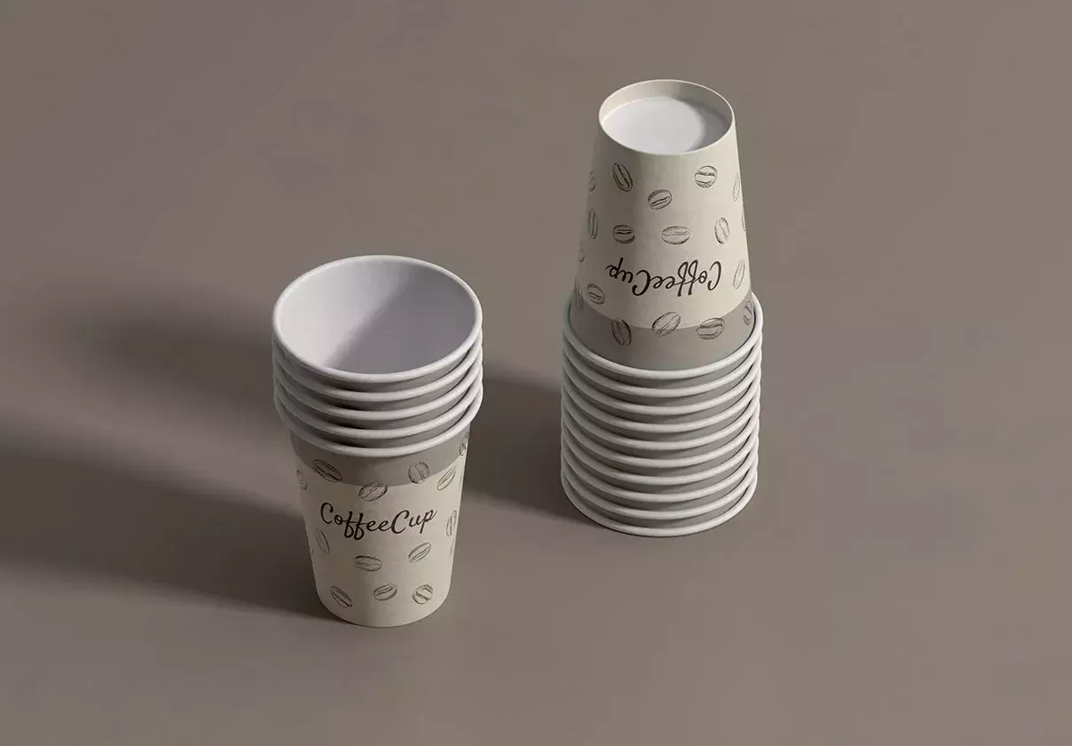 Paper Coffee Cup Mockup