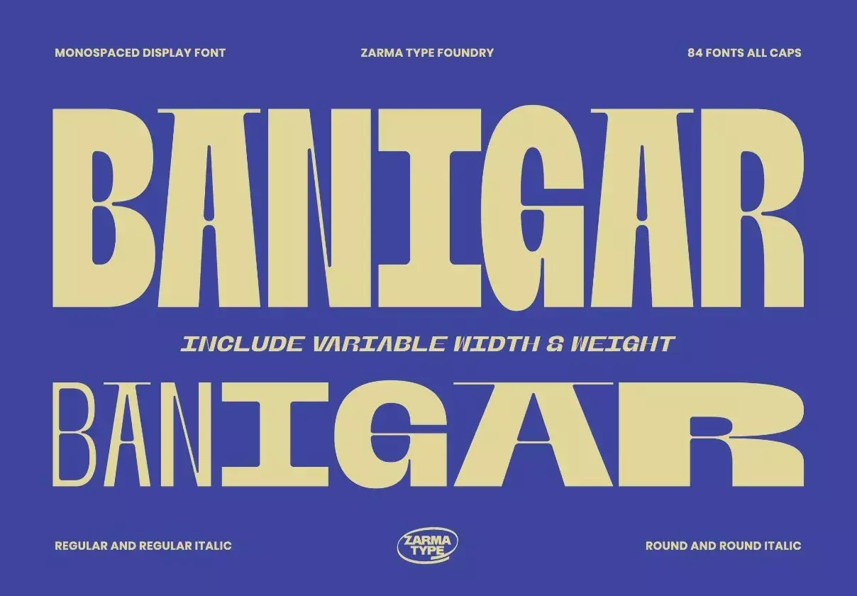 Banigar Font