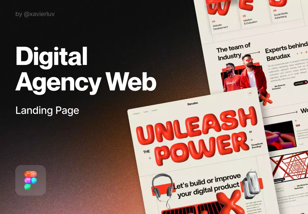 Digital Agency - Landing Page