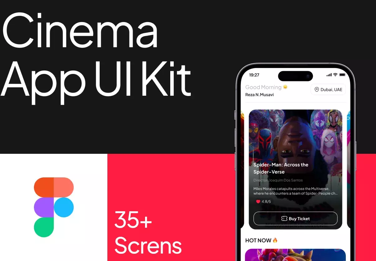 Cinema App UI Kit