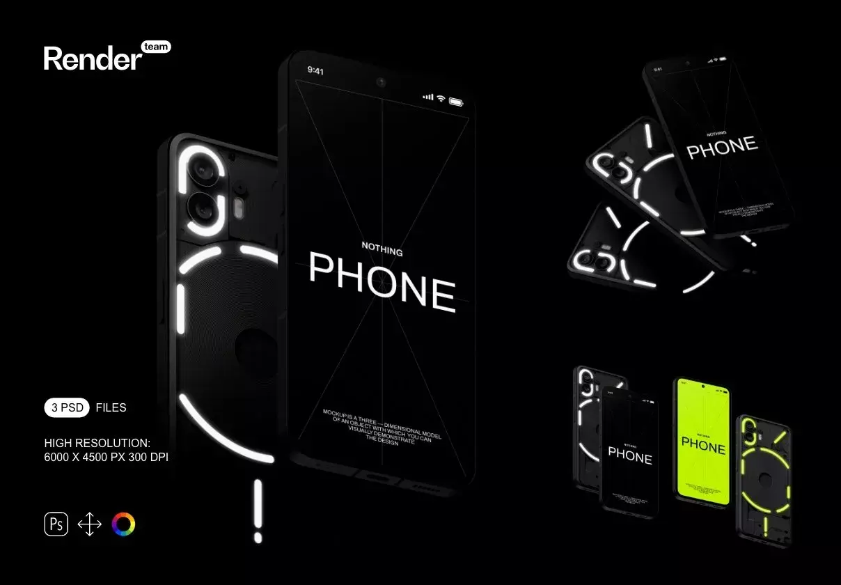 Nothing Phone Mockup