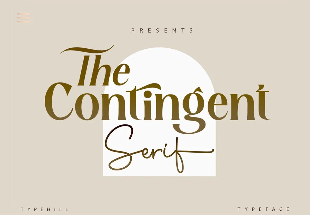 Contingent Serif Family