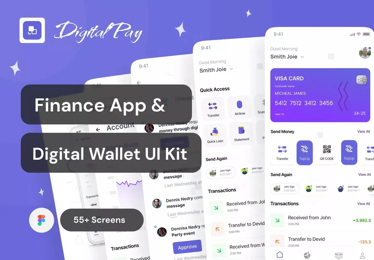 DigitalPay - Wallet Finance App