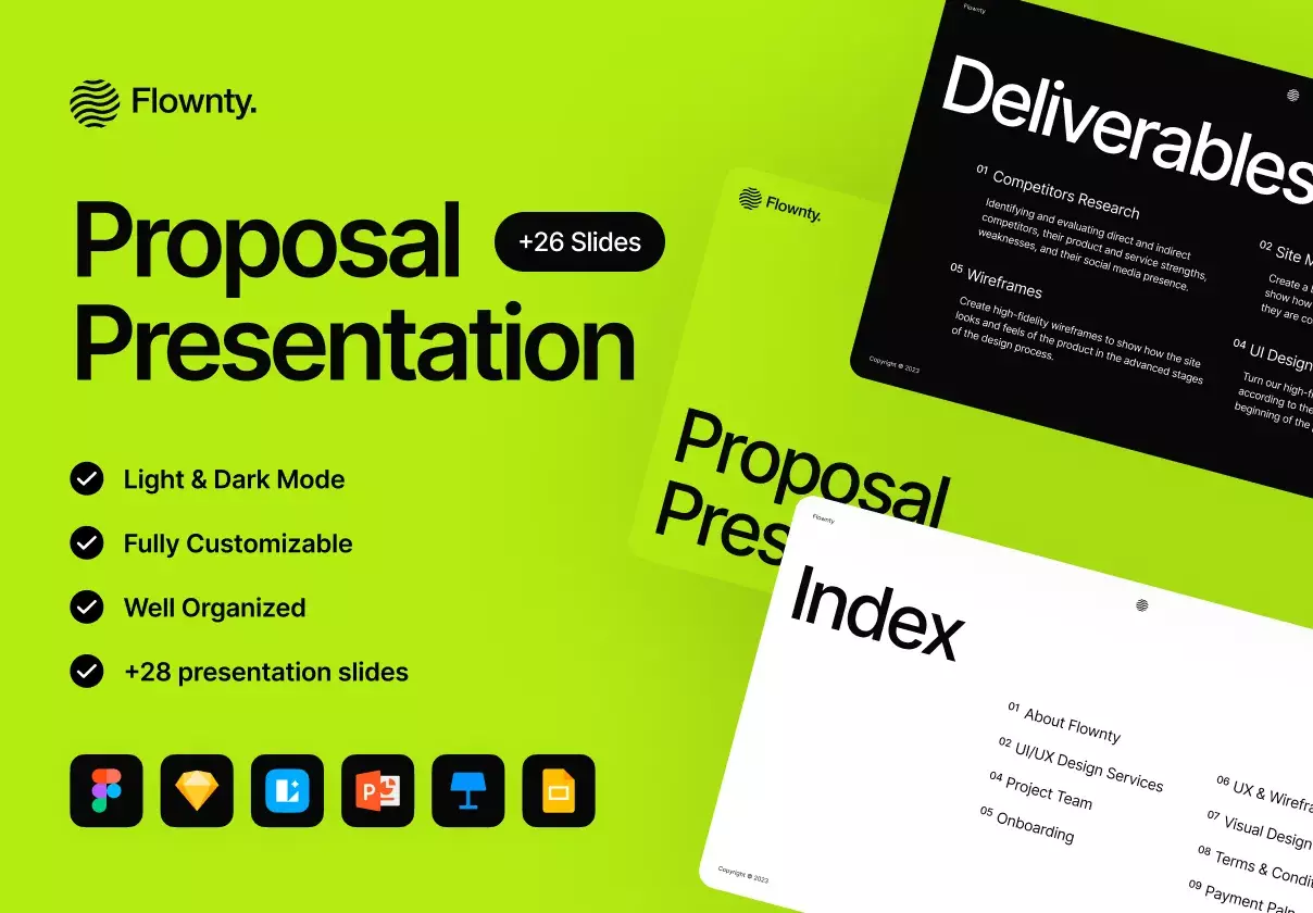 presentation templates for you upcoming proposal